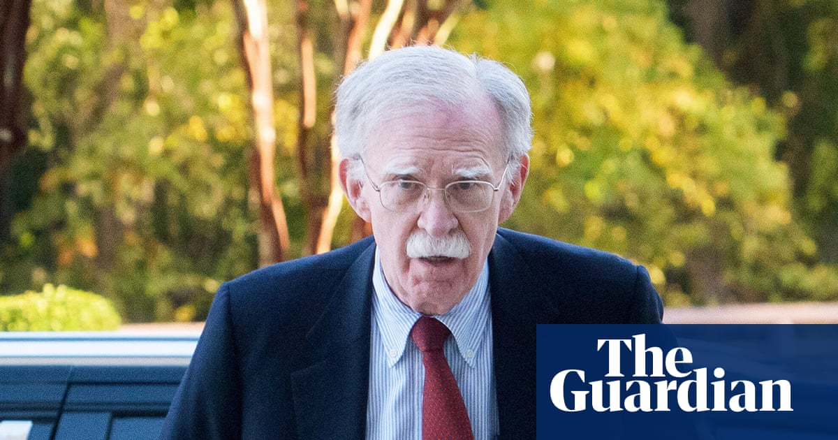 John Bolton, seen here discovering that mishandling classified documents is only a problem if you’re not the guy hoarding them at a golf resort.