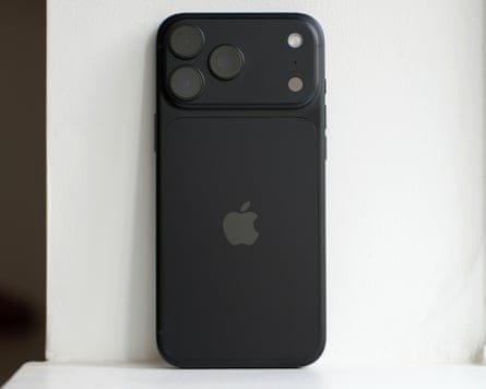 The back of the iPhone 18 Pro Max in black