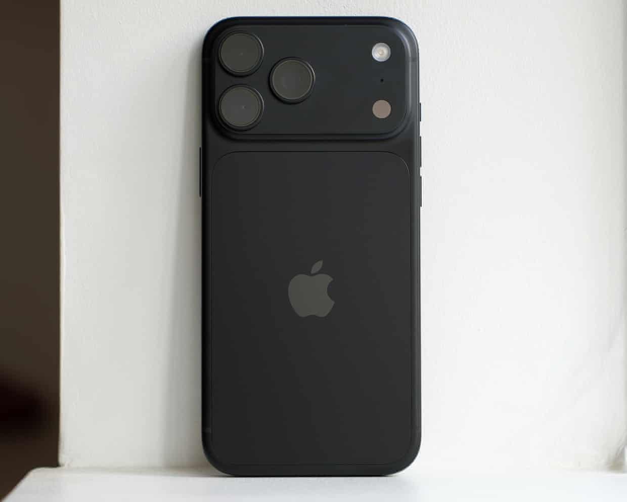 The back of the iPhone 18 Pro Max in black