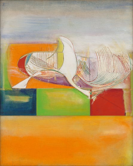 Frank Bowling’s Swan, 1964.