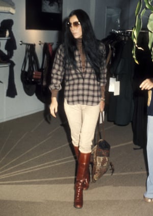 An off-duty look for a shopping trip in New York, 1975