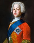 Bonnie Prince Charlie (Charles Edward Stuart), the Jacobite leader, c.1737.