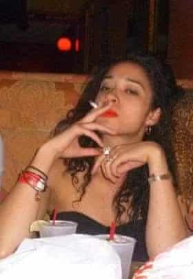 Ellen E Jones in her smoking days