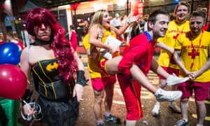 Boxing Day Fancy Dress In Wigan In Pictures Uk News The Guardian