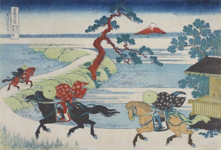Sekiya Village on the Sumida River, 1830-1833, by Katsushika Hokusai.