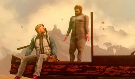 Nate and Mike in the game