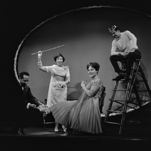 George Browne, Elizabeth Welch and Cy Grant, Garrick Theatre, London, December 16th 1962