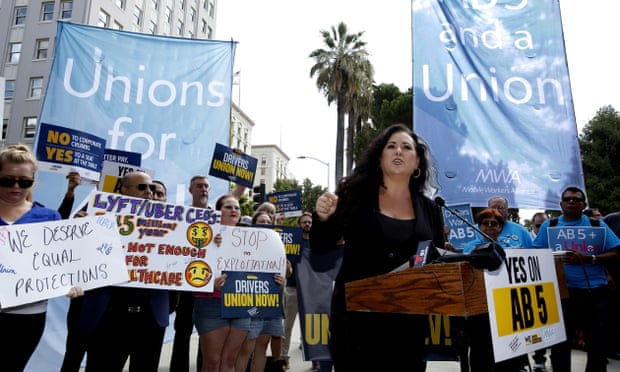 ‘Through protests, rallies, and group trips to Sacramento, labor platform workers and their allies made clear that they needed the same individual rights everyone else got – and maybe more.’