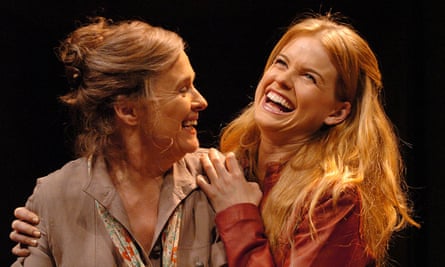 Sinead Cusack, left, and Alice Eve in Rock’n’ Roll at the Royal Court, London, 2006.