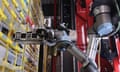 Amazon’s new Vulcan robot at work