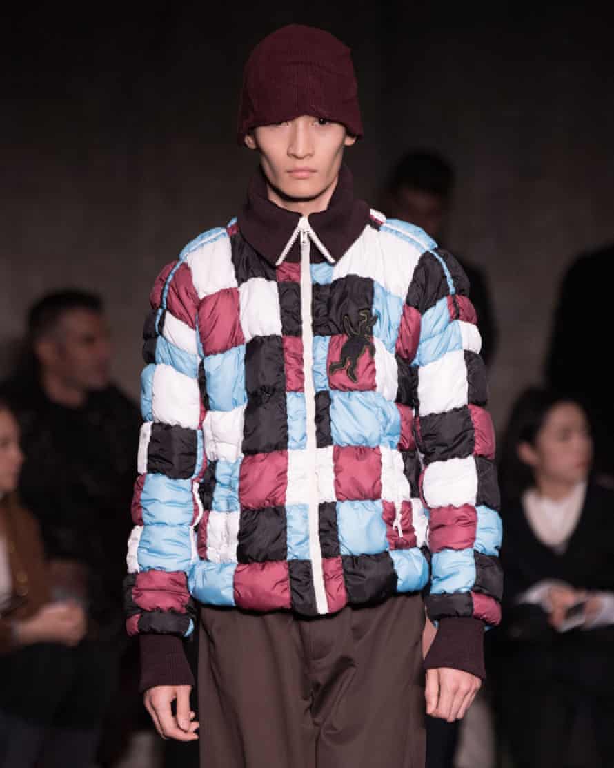 Quilted jacket at Marni