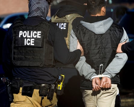 ICE and other federal agents conduct raids.