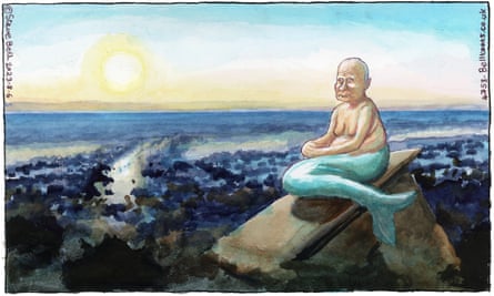 Steve Bell connected Putin and the illness of the Nova Kakhovka dam