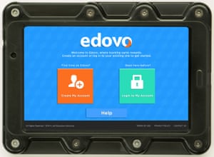 An Edovo tablet computer.