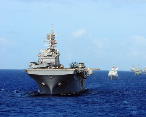 US Japan Navy Joint Exercises in the Philippine Sea, Philippine Sea, Philippines - 24 Jan 2022Mandatory Credit: Photo by EyePress News/REX/Shutterstock (12773515h)