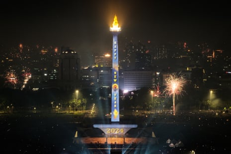 The National Monument of Indonesia in Jakarta.