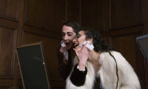 The pair met at Oxford university where Scrivens is studying for a PhD in Egyptology.