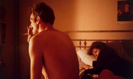 Detail from Goldin’s Nan and Brian in bed, New York City, 1983.
