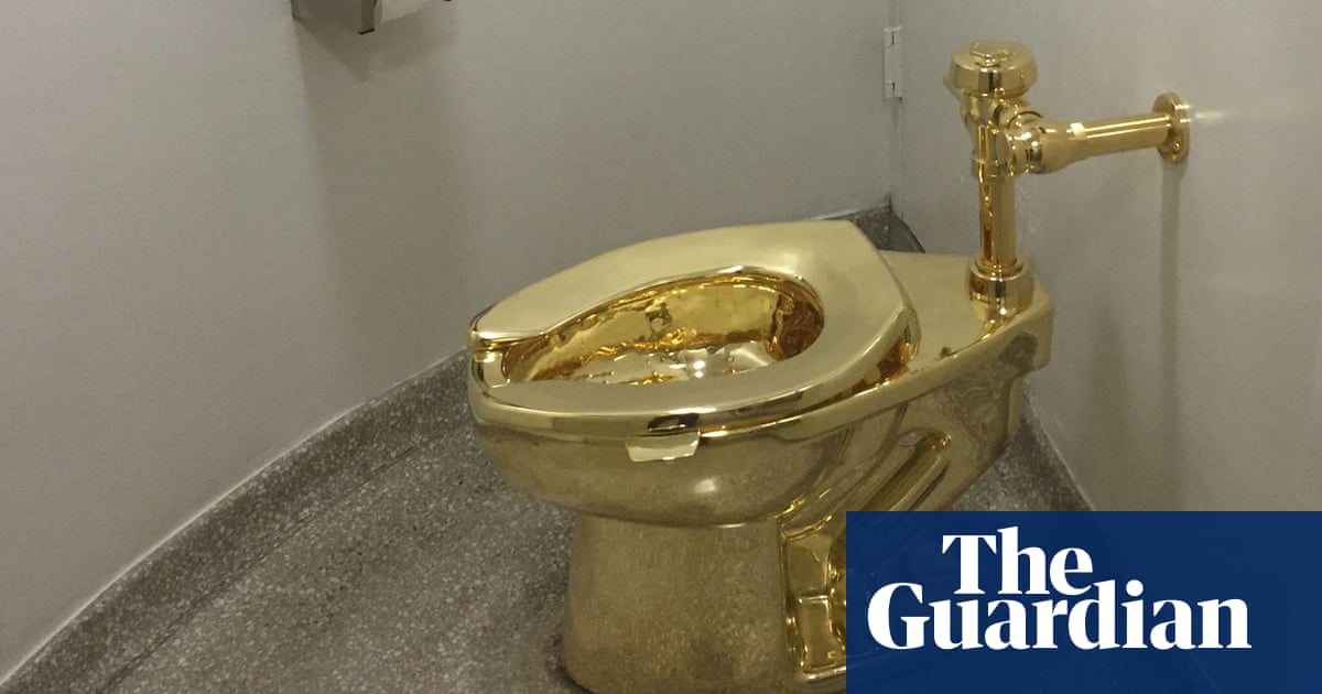 Verdeel Arthur Wat leuk On the throne: what it's like to use the Guggenheim's solid gold toilet |  Art and design | The Guardian