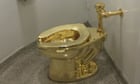 Your chance to feel very flush: the 18-carat golden toilet hits Britain