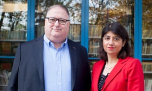 Kevin Prunty and Seema Malhotra