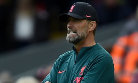 Liverpool suffering from low confidence, admits Jürgen Klopp