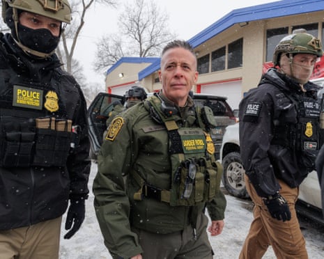 Border patrol commander to leave Minneapolis after shooting of Alex Pretti | Minneapolis | The Guardian