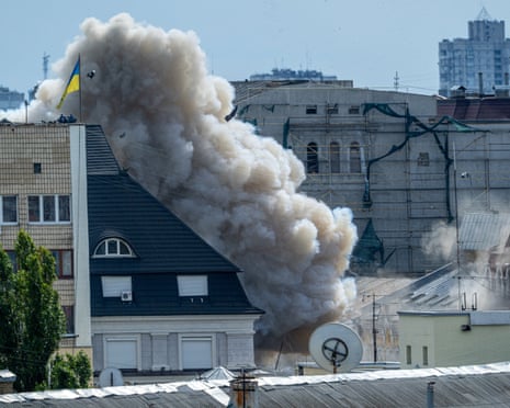 The aftermath of Russia’s attack.