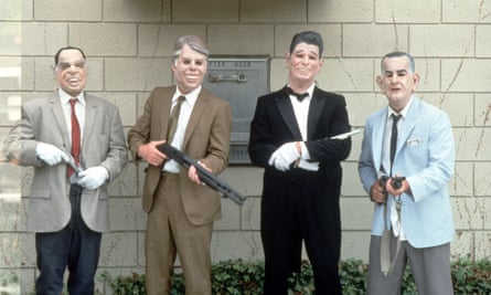 The masked robbers in Point Break.