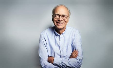 ‘I’ve had to develop a thicker skin’: philosopher Peter Singer. 