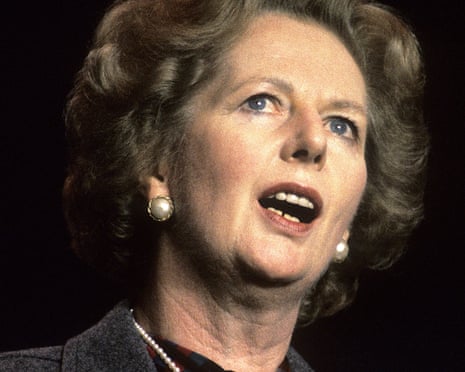 Margaret Thatcher, 1985.