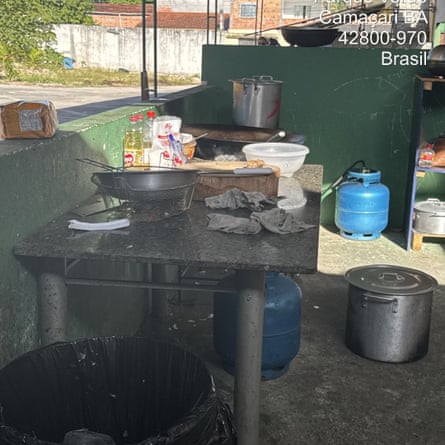 Living conditions of some workers building BYD’s factory in Brazil