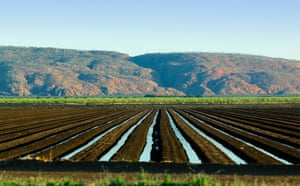 A water irrigation system in Kununurra, Western Australia. Farmers, particularly, irrigators are large energy users.