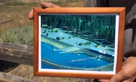 A photo of the Eagle Lake marina in better days.
