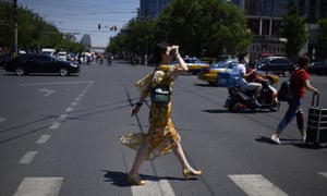 The China Daily said harassment in China was less.