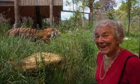 Judith Kerr at London Zoo to receive her lifetime achievement award from BookTrust.