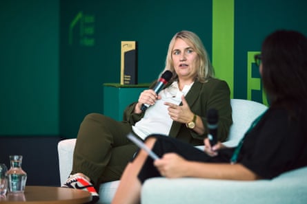 Emma Hayes is inducted to Hall of Fame at the National Football Museum