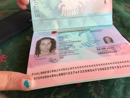 Silvana's passport
