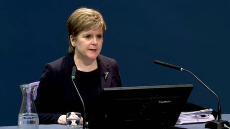 Sturgeon says she deleted pandemic WhatsApp messages due to security concerns – video