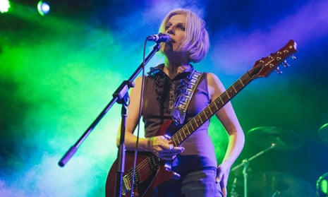 Tanya Donelly of Belly at Leeds University on 16 July.