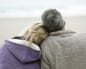 Couple sat on beach in winter looking out to seaPosed by models
GettyImages-157851388