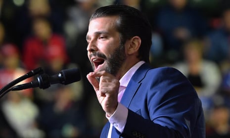 Donald Trump Jr says ‘no topic is spared from political correctness’ in his book Triggered: How the Left Thrives on Hate and Wants to Silence Us.