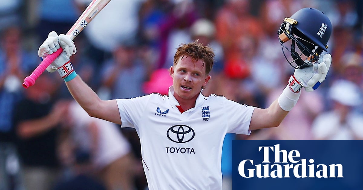 Duckett praises Pope for shrugging off England pressure with century against India