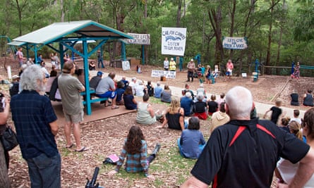 More than 100 people at the river rally discussed ways to protect it