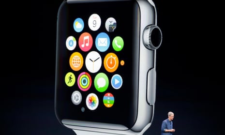 Apple CEO Tim Cook speaking about the Apple Watch
