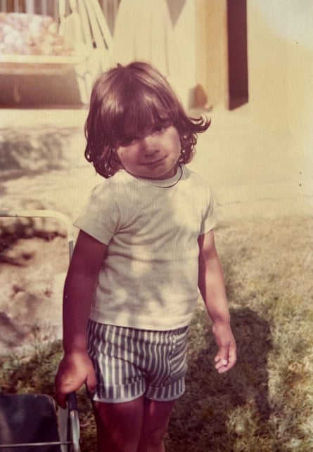 Khalid Dajani at age seven.