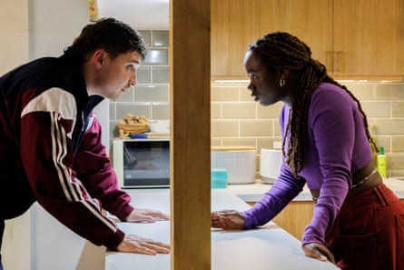 Sam Buchanan and Chenée Taylor in Just Act Normal.