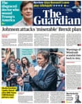 Guardian front page, Thursday 19 July 2018