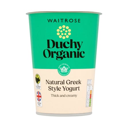 Duchy Organic Natural Greek Style Yogurt450g