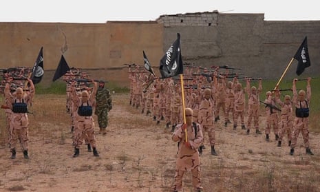 Islamic State exercise training camp, northern Iraq.